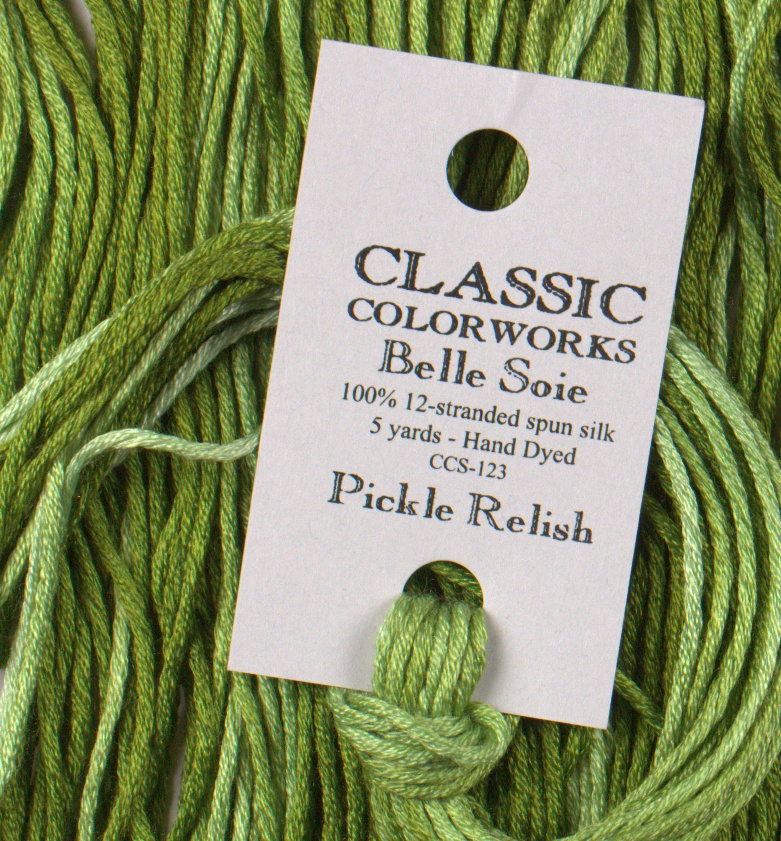 Pickle Relish - Belle Soie Silk Floss