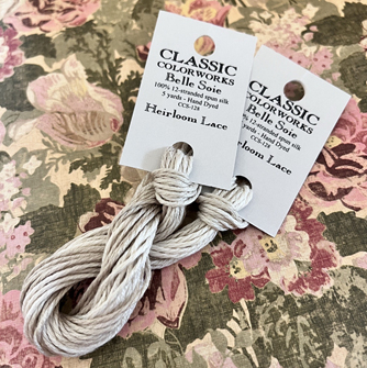 Heirloom Lace - Belle Soie Silk Floss