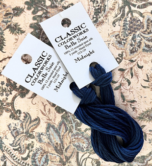 Midnight - Belle Soie Silk Floss