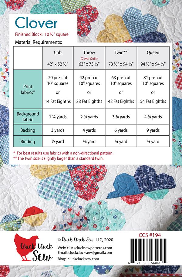 Clover - Quilt Pattern