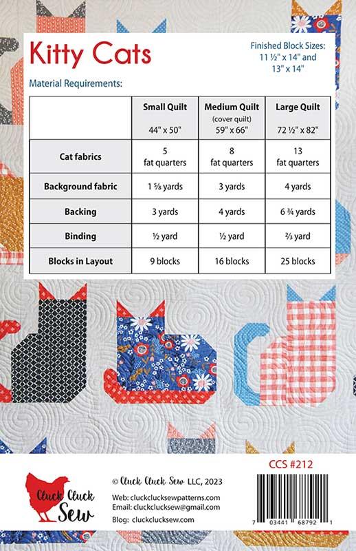 Kitty Cats - Quilt Pattern