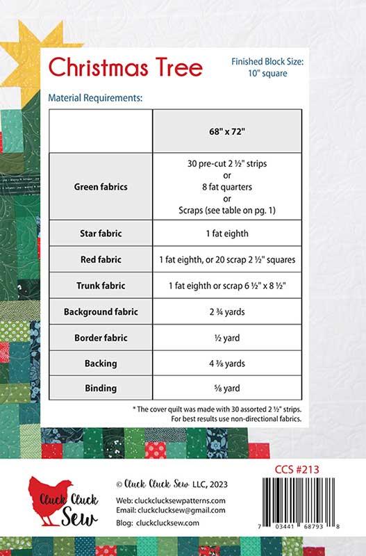 Christmas Tree - Quilt Pattern