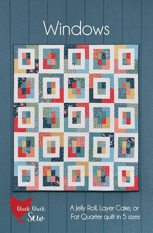 Windows - Quilt Pattern, zoomed in. Select this picture to zoom back out.