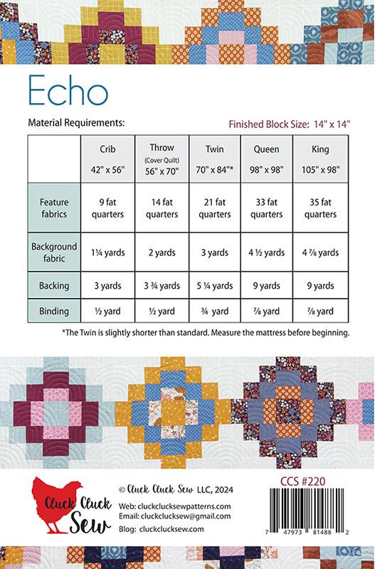 Echo - Quilt Pattern
