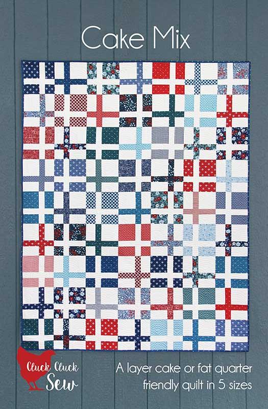 Cake Mix - Quilt Pattern, zoomed in. Select this picture to zoom back out.
