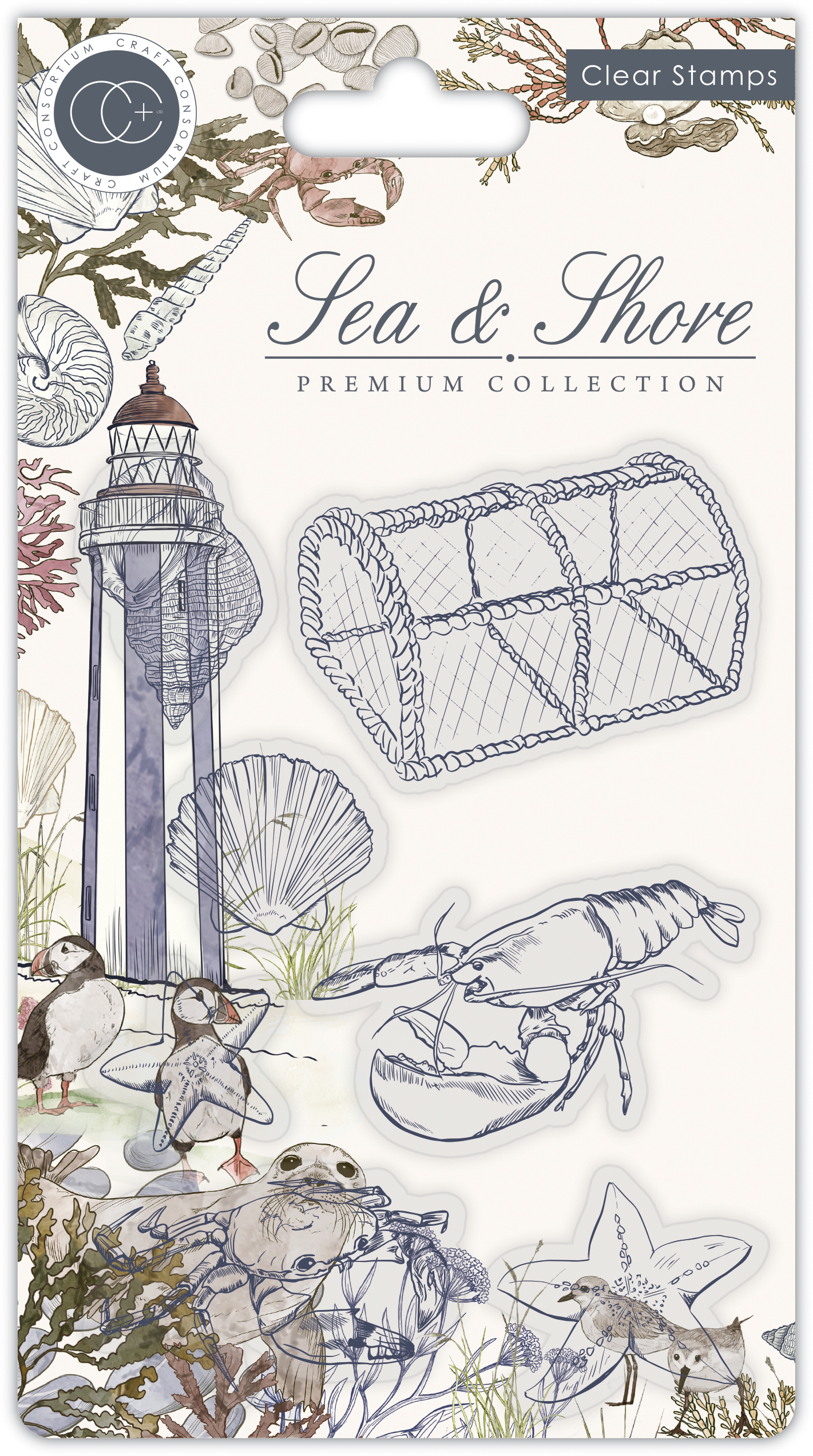 Sea - Clear Stamp Set