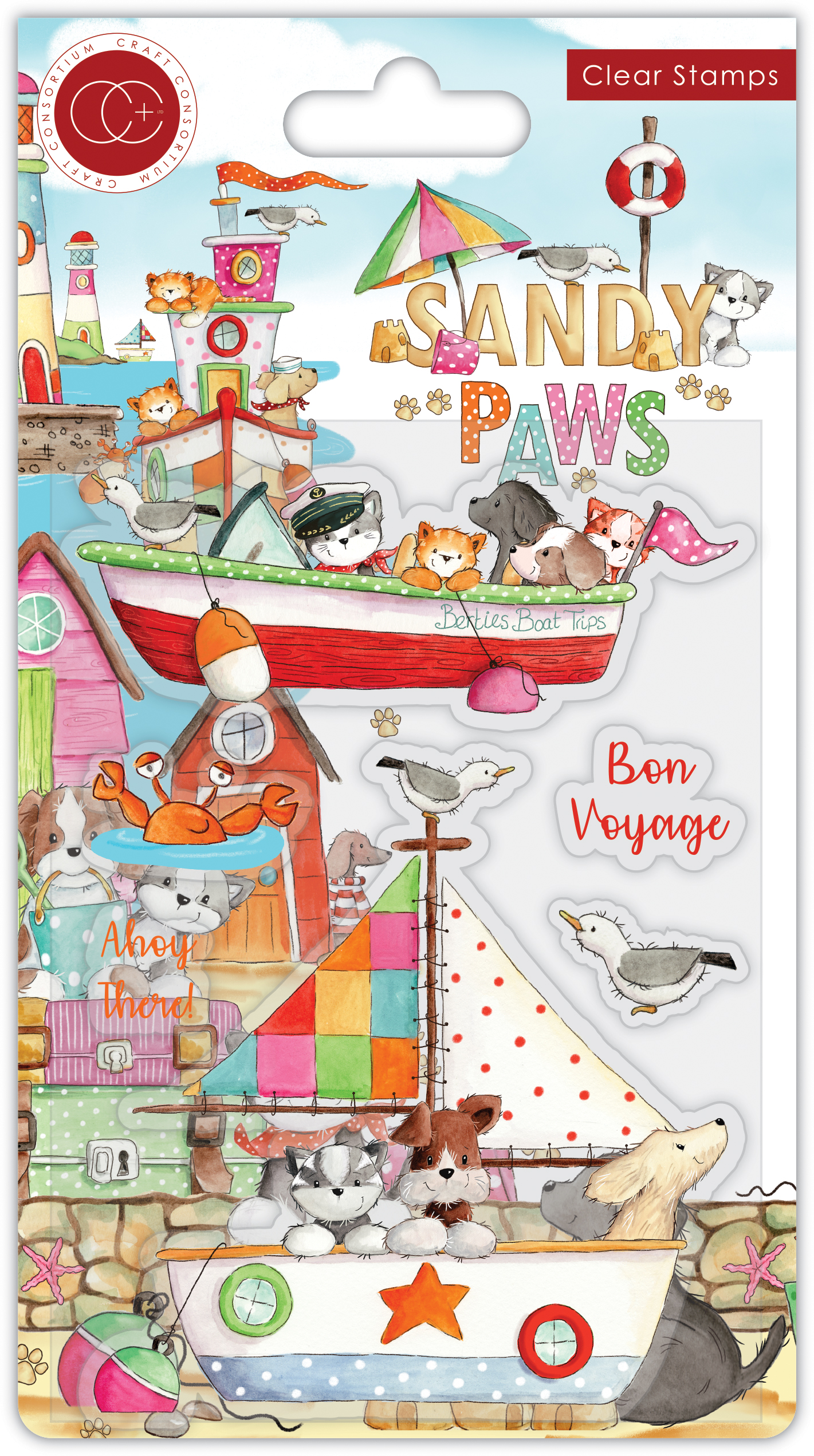 Bon Voyage - Clear Stamp Set