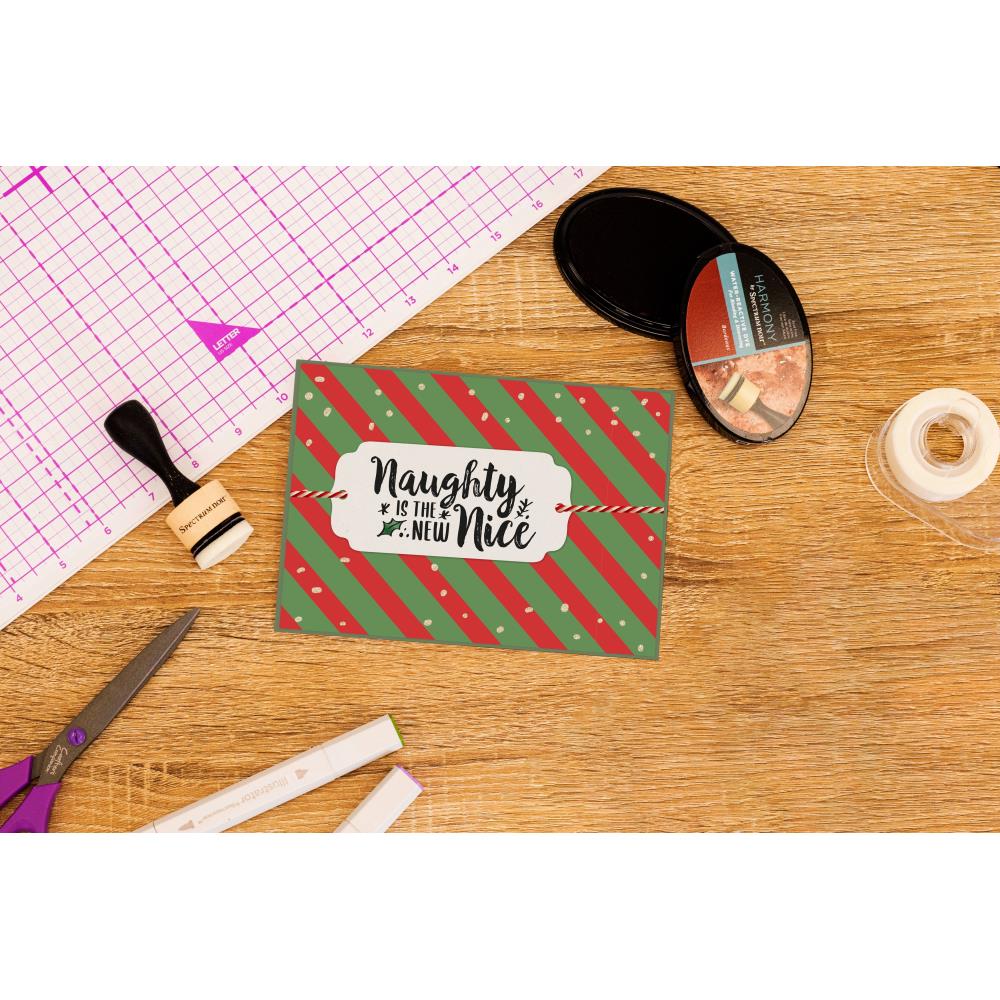 Naughty Is The New Nice - Clear Acrylic Quirky Stamp