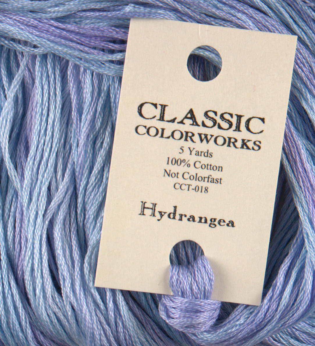 Hydrangea Blue - Classic Colorworks Cotton Floss