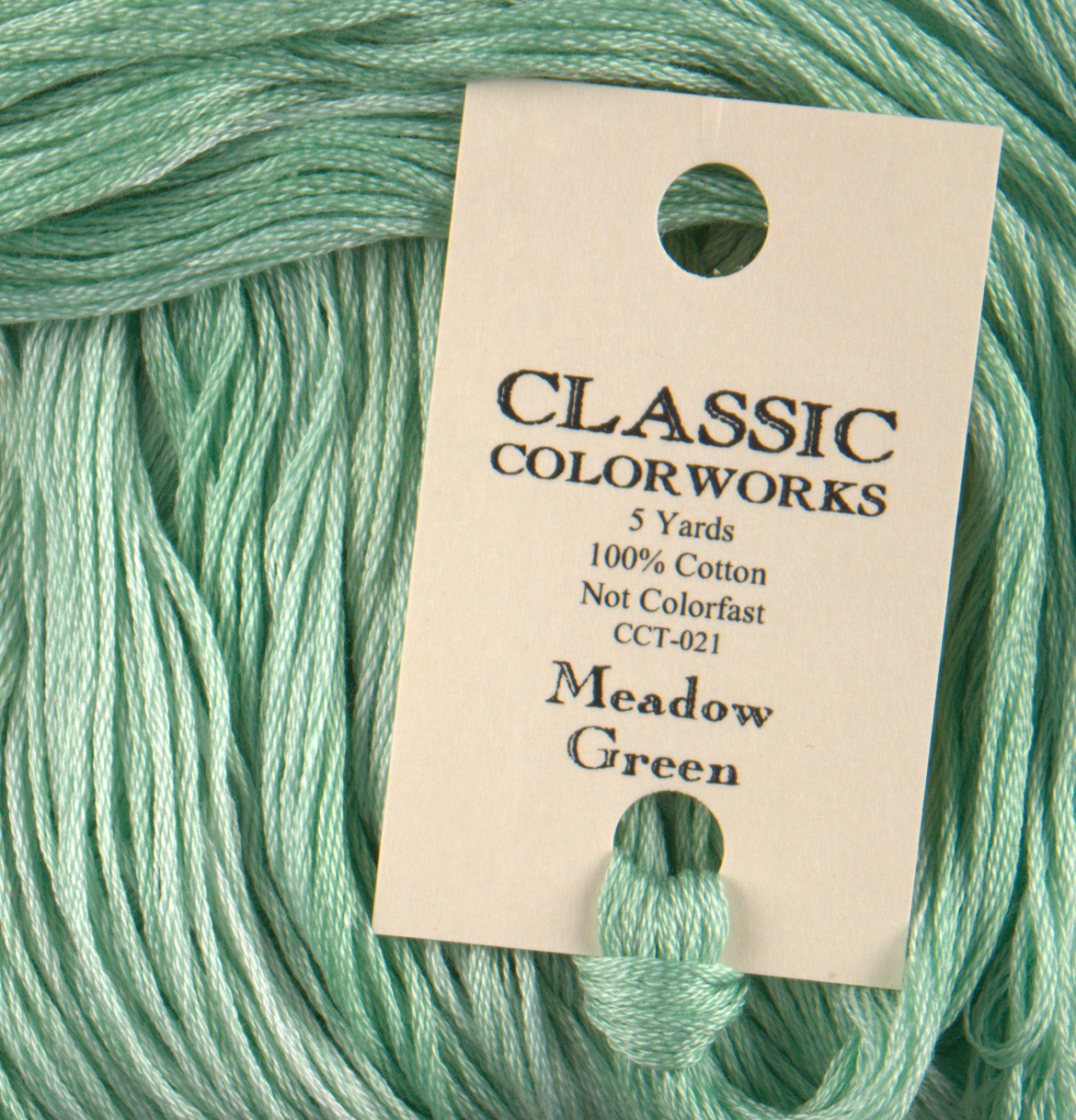 Meadow Green - Classic Colorworks Cotton Floss