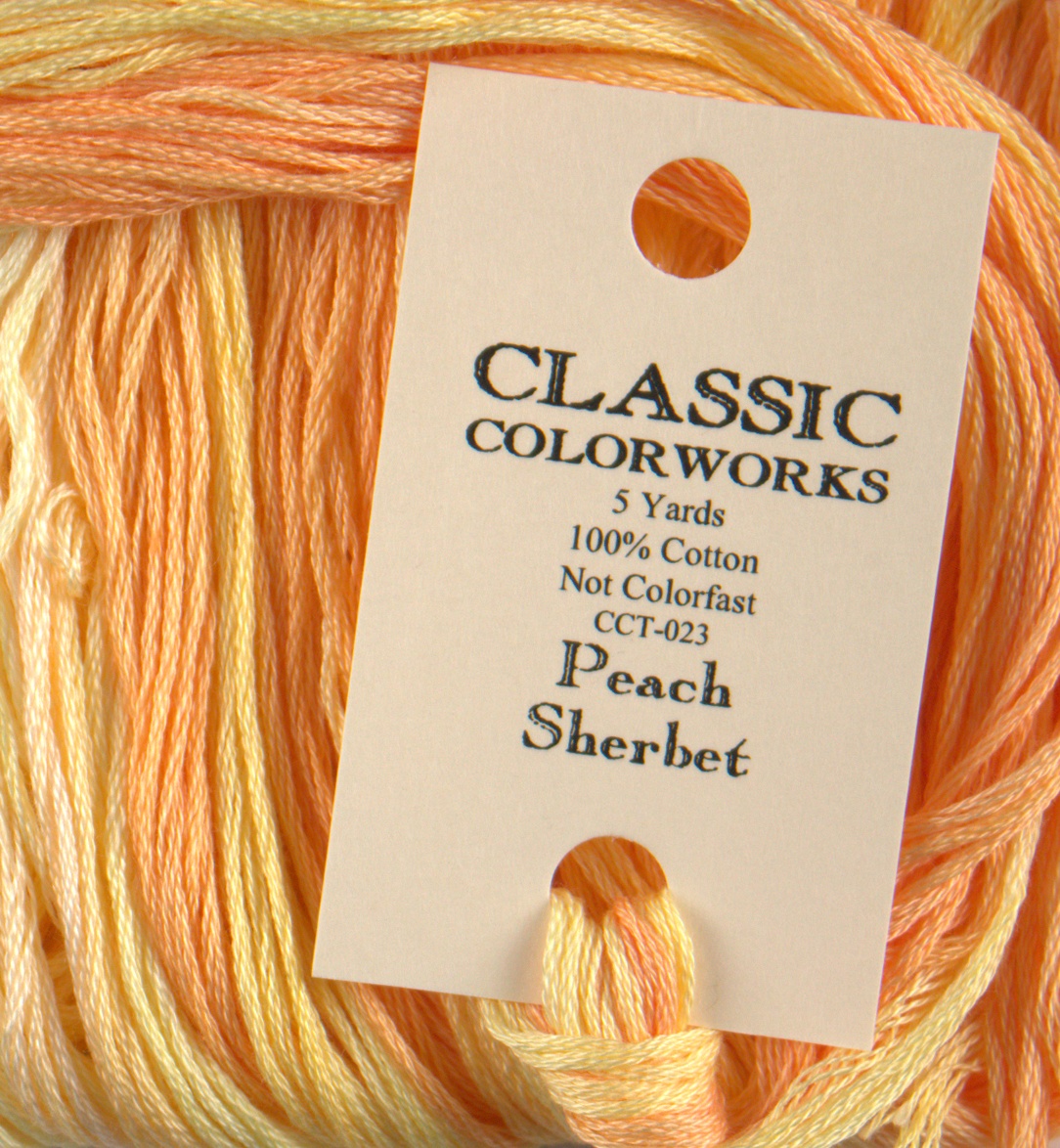 Peach Sherbet Orange - Classic Colorworks Cotton Floss