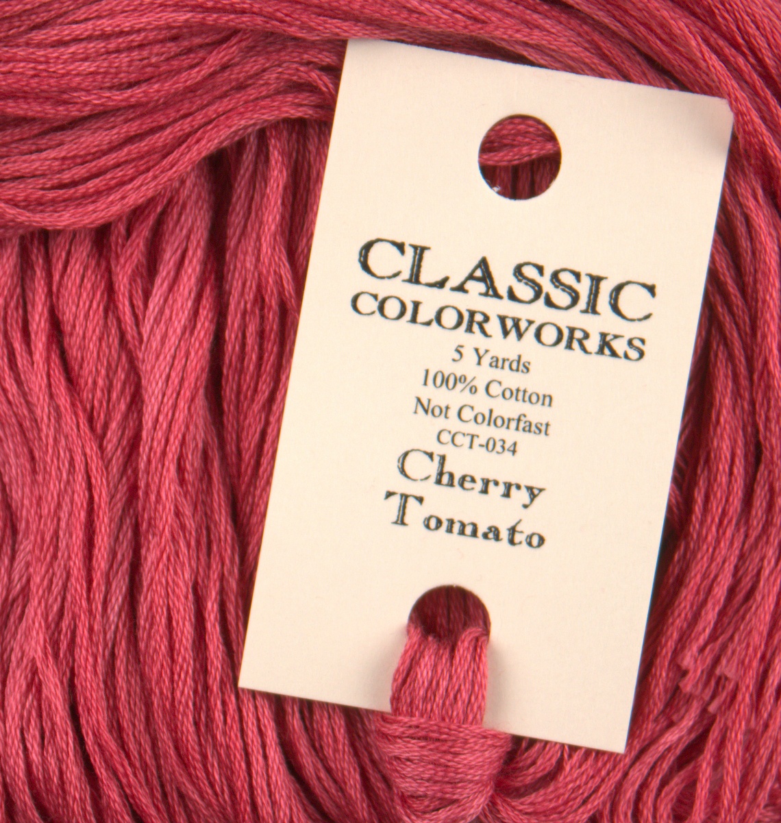 Cherry Tomato Red - Classic Colorworks Cotton Floss