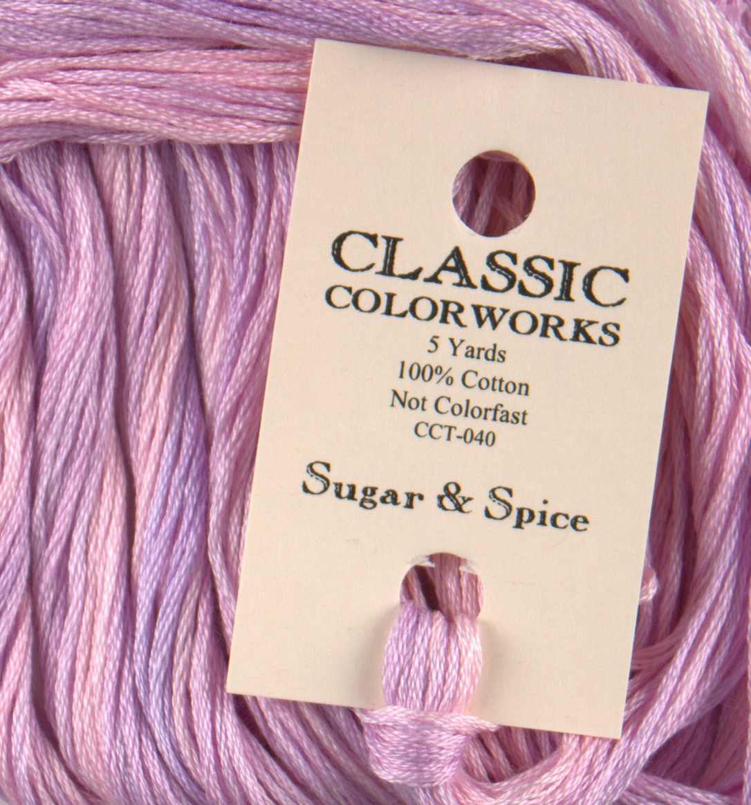Sugar And Spice Pink - Classic Colorworks Cotton Floss