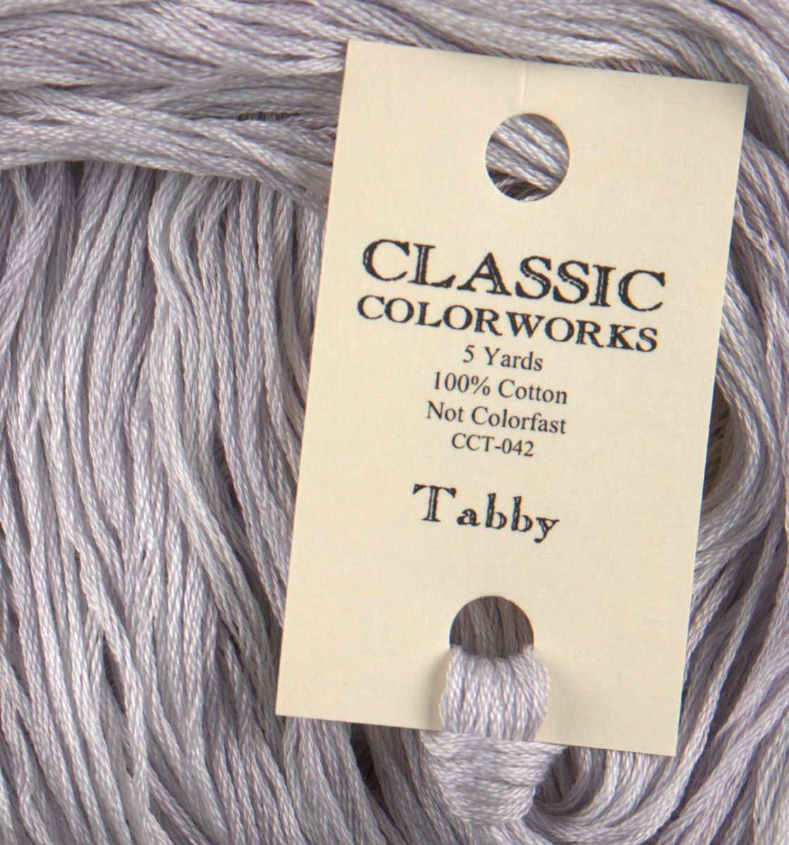 Tabby Gray - Classic Colorworks Cotton Floss