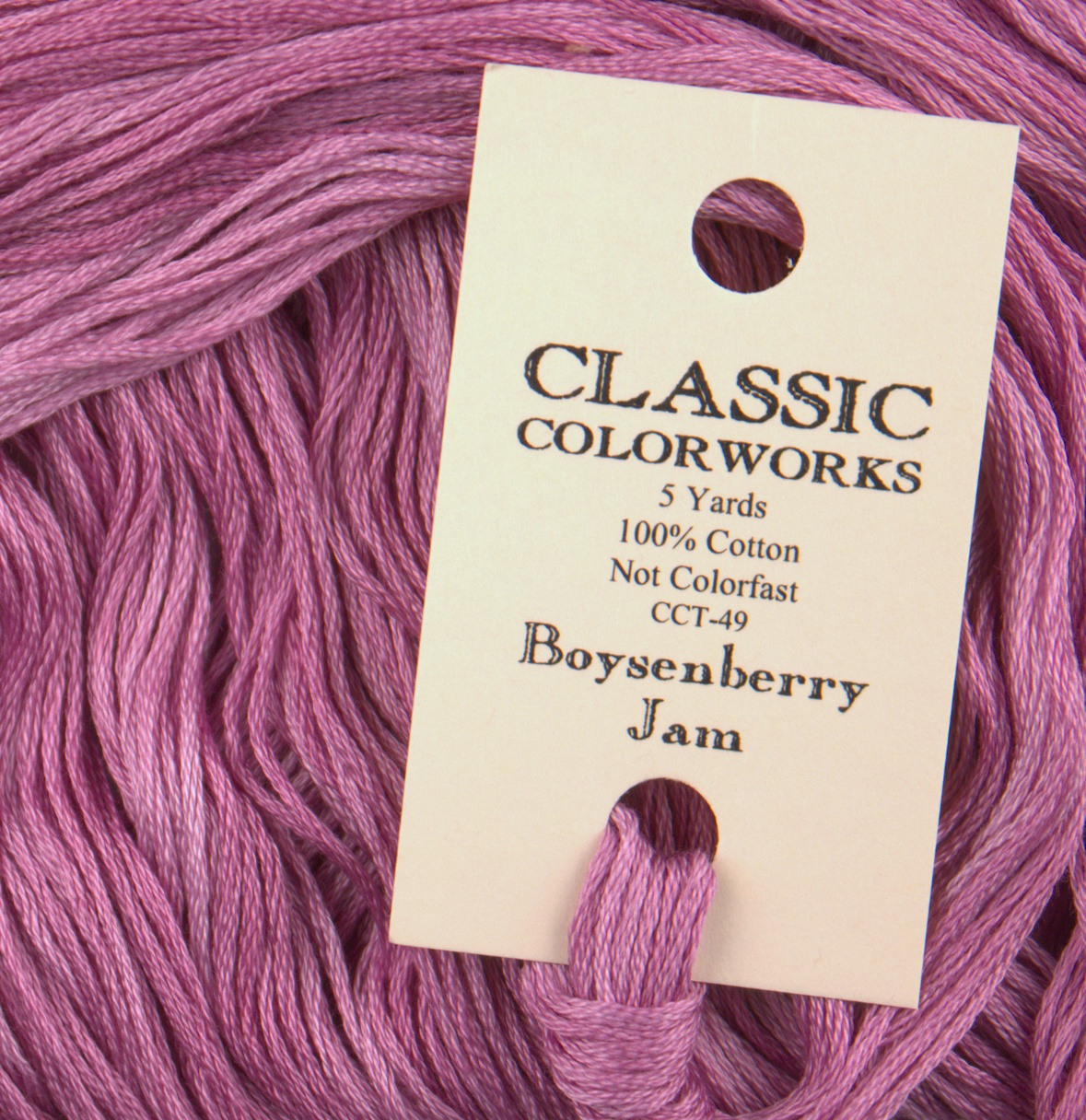 Boysenberry Jam Purple - Classic Colorworks Cotton Floss