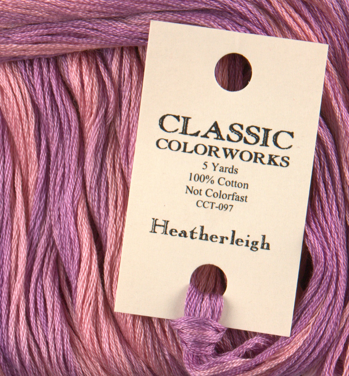 Heatherleigh Purple & Pink - Classic Colorworks Cotton Floss