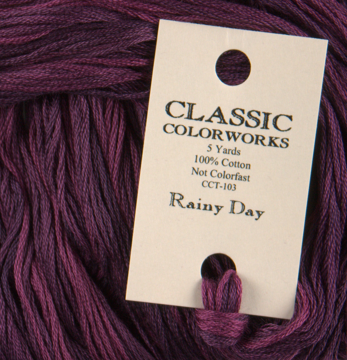 Rainy Day Purple - Classic Colorworks Cotton Floss