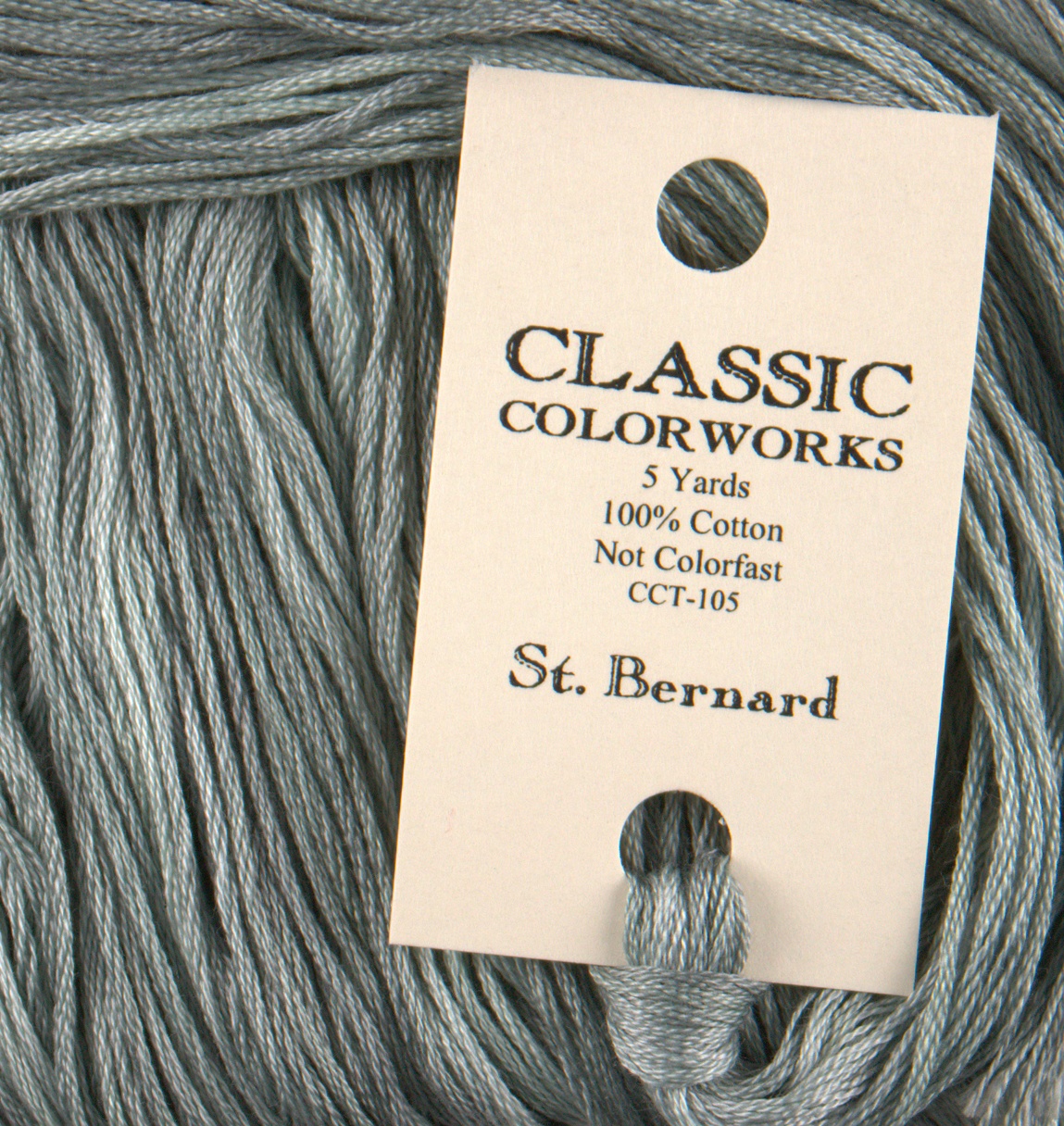 St. Bernard Gray - Classic Colorworks Cotton Floss