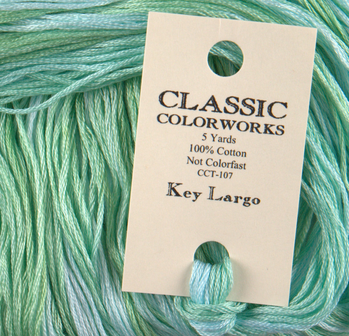 Key Largo Blue - Classic Colorworks Cotton Floss