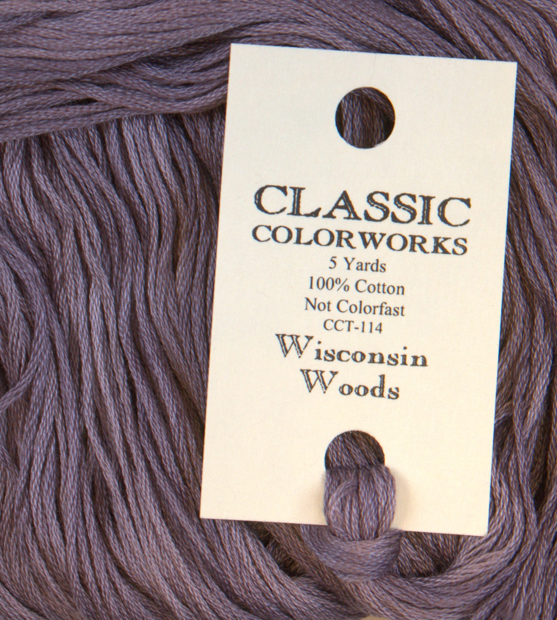 Wisconsin Woods Purple - Classic Colorworks Cotton Floss