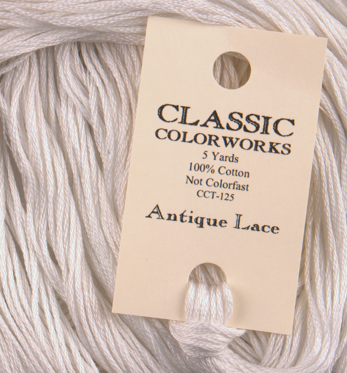 Antique Lace White - Classic Colorworks Cotton Floss