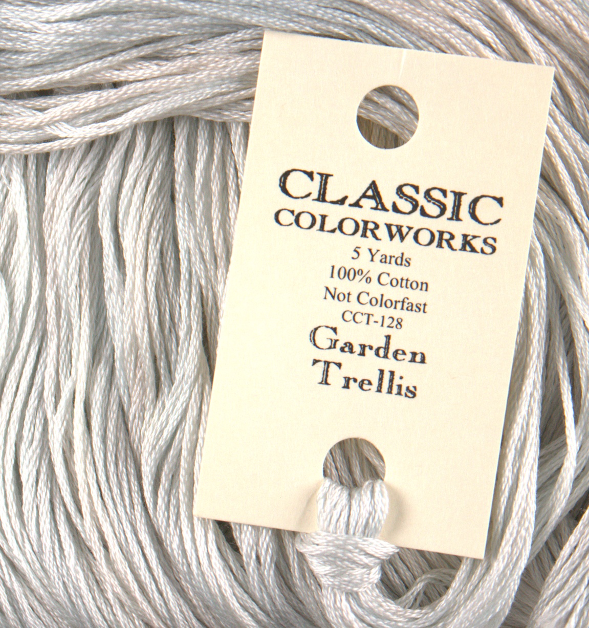 Garden Trellis Gray - Classic Colorworks Cotton Floss