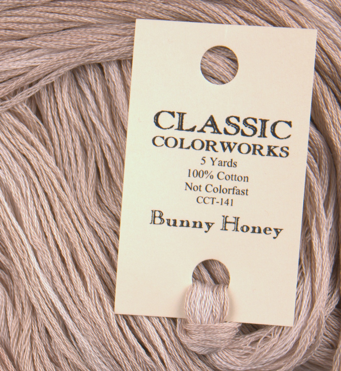 Bunny Honey Brown - Classic Colorworks Cotton Floss