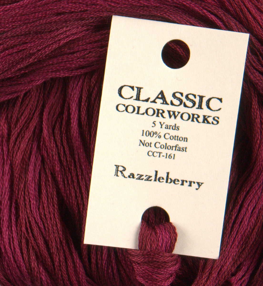 Razzleberry Red - Classic Colorworks Cotton Floss