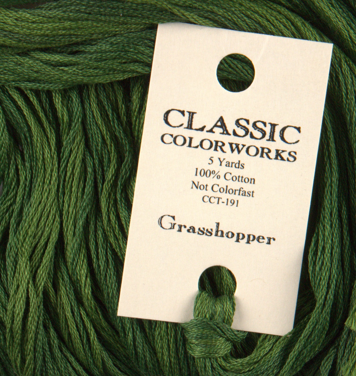 Grasshopper Green - Classic Colorworks Cotton Floss