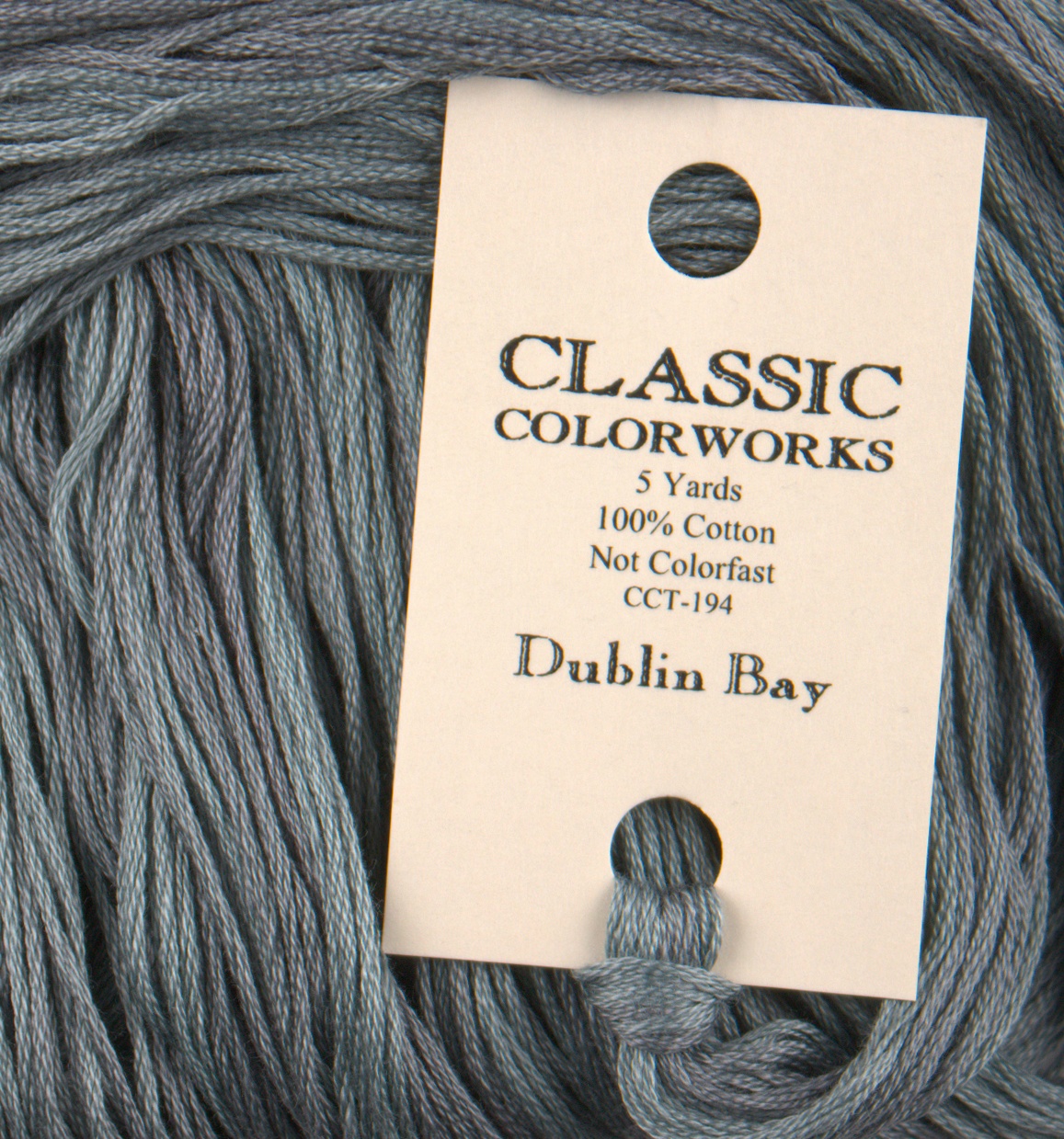 Dublin Bay Blue - Classic Colorworks Cotton Floss