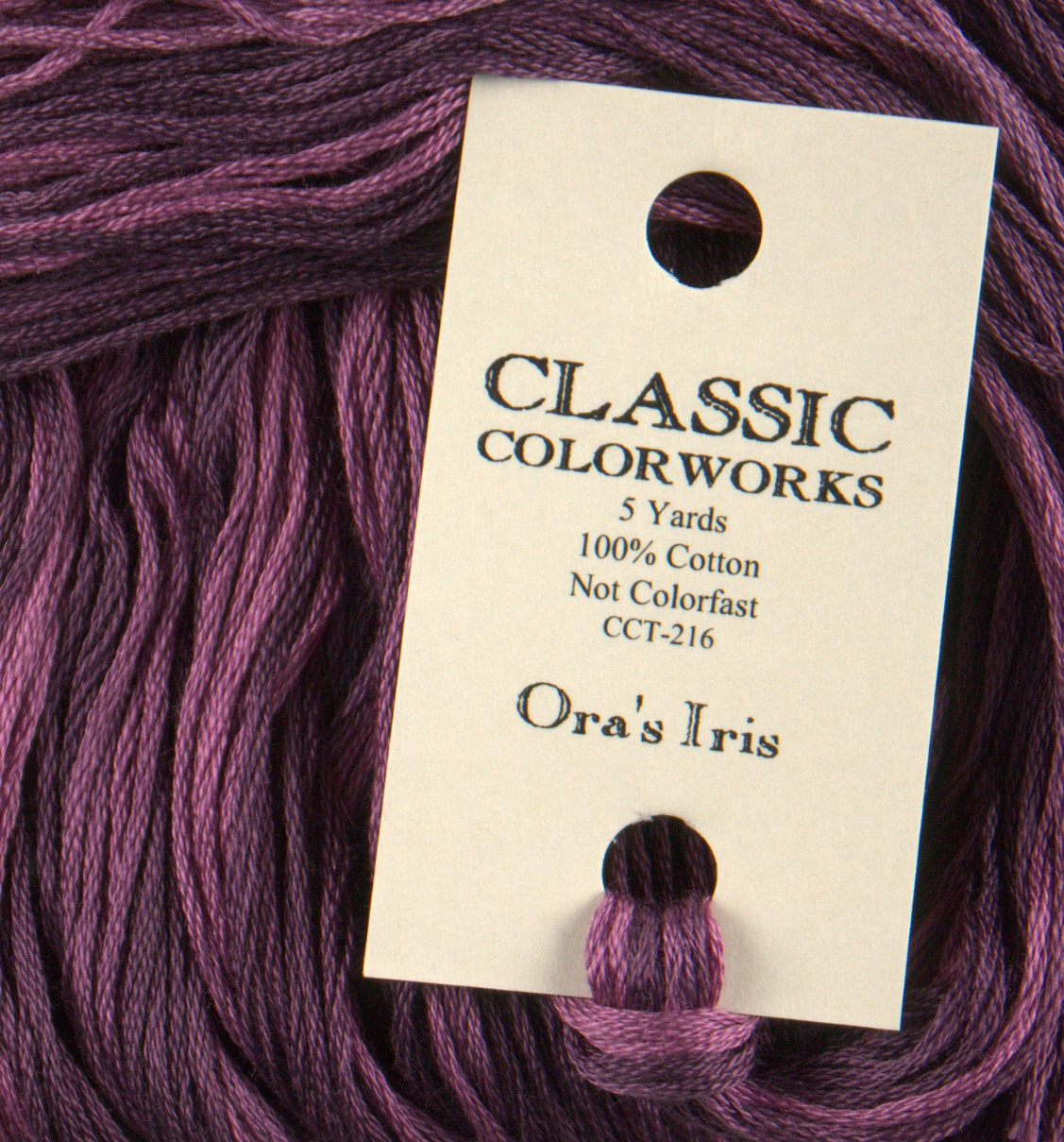 Ora's Iris Purple - Classic Colorworks Cotton Floss