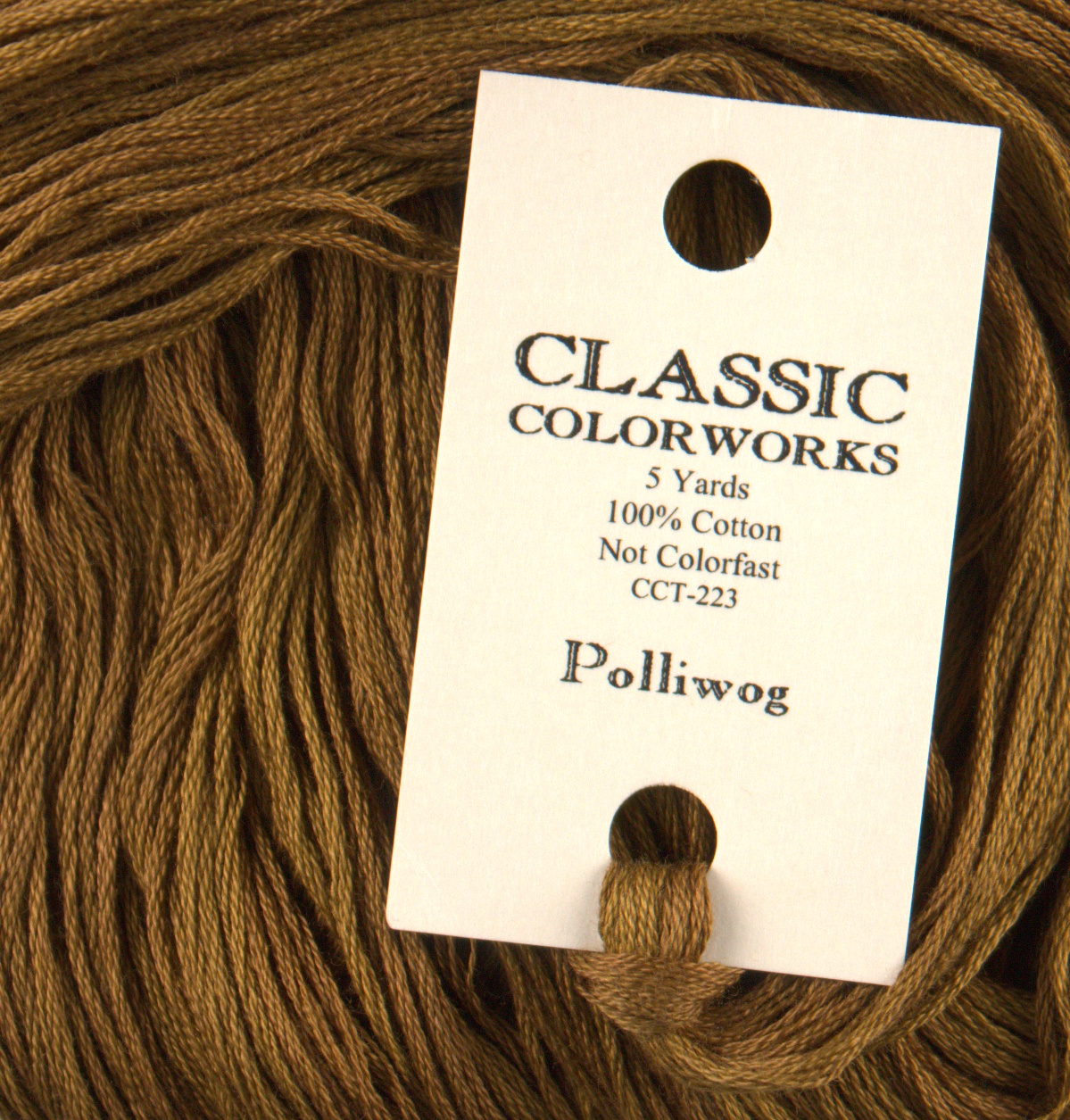 Polliwog Brown - Classic Colorworks Cotton Floss