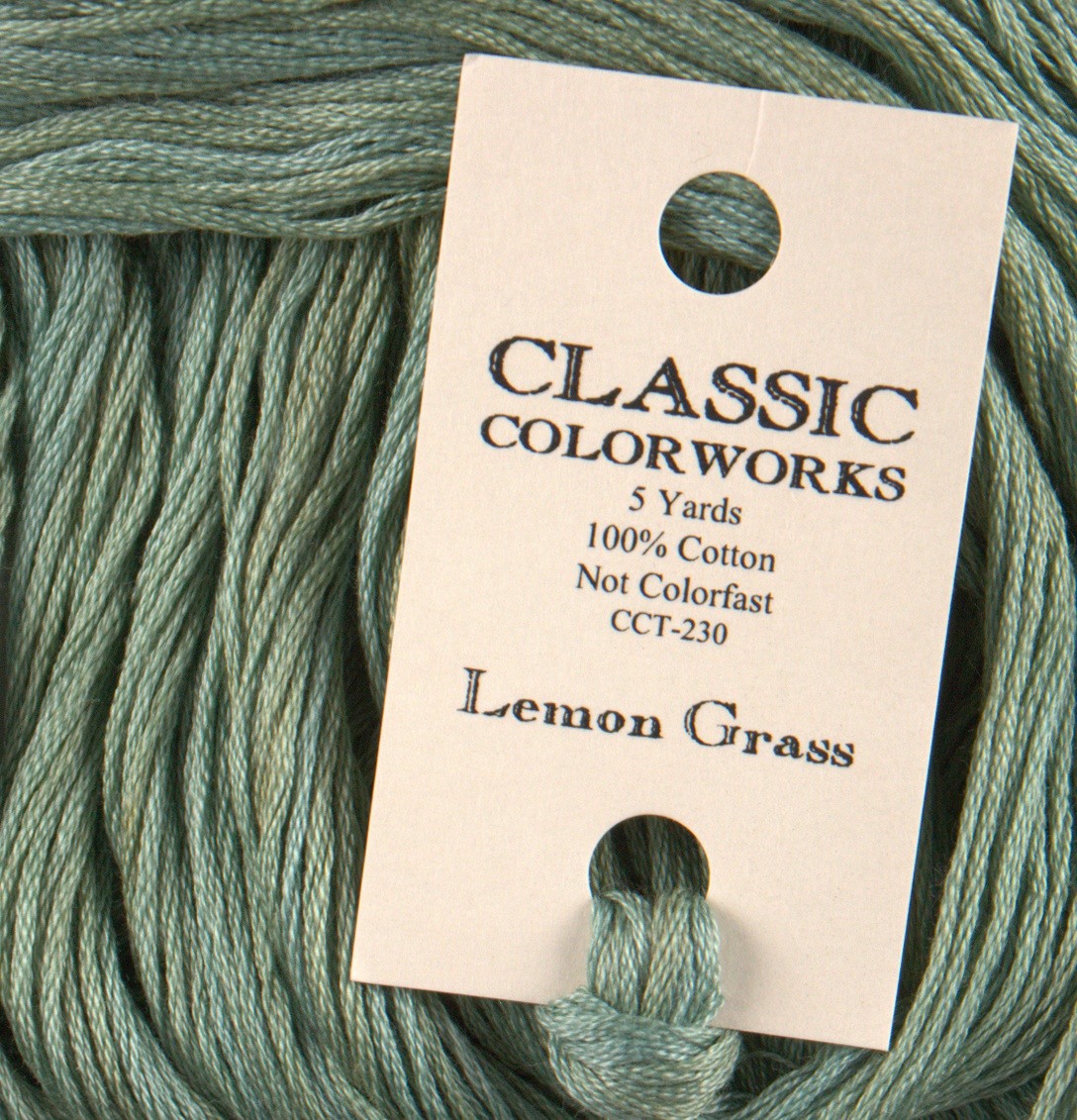 Lemon Grass Green - Classic Colorworks Cotton Floss
