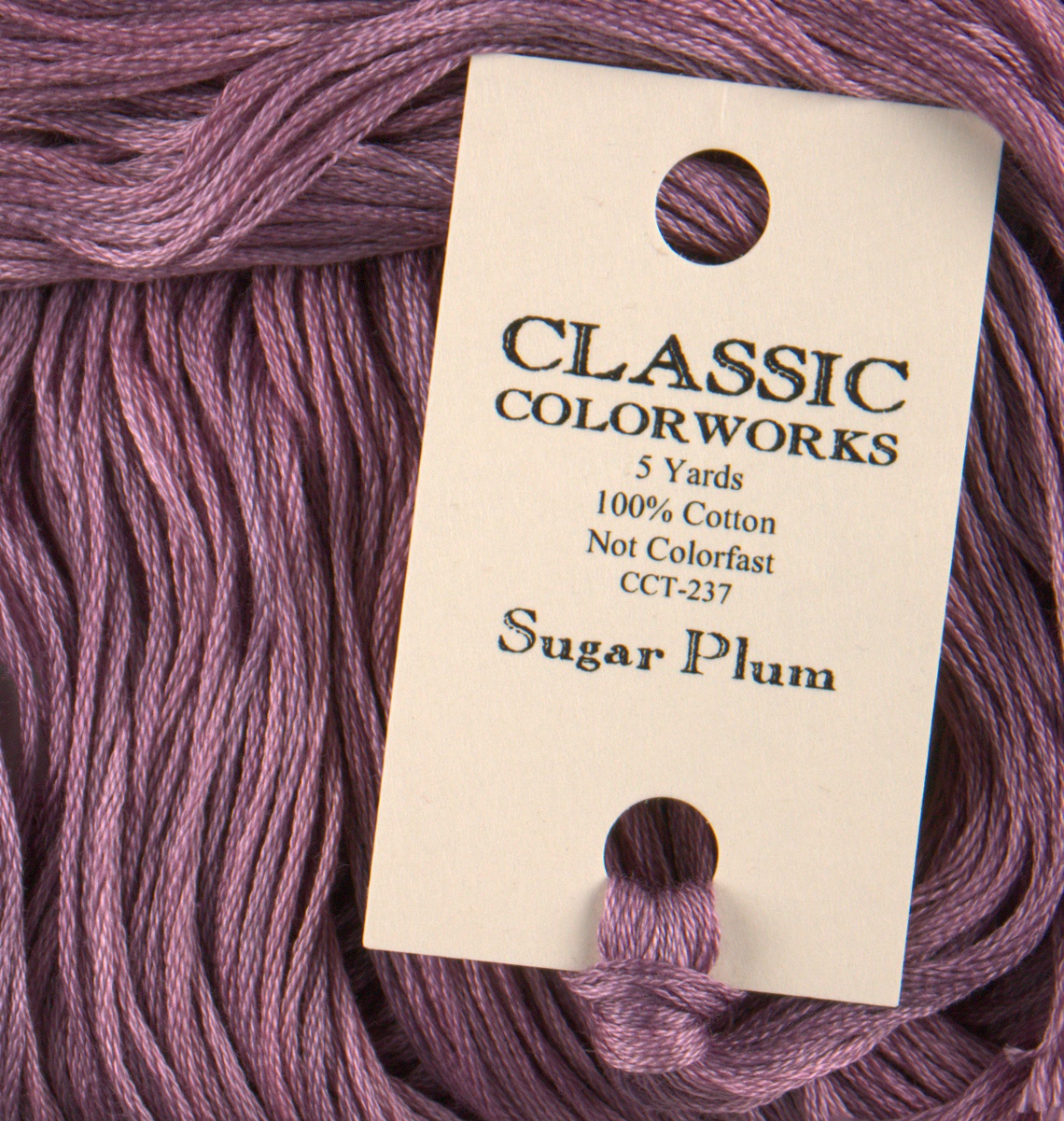 Sugar Plum Purple - Classic Colorworks Cotton Floss