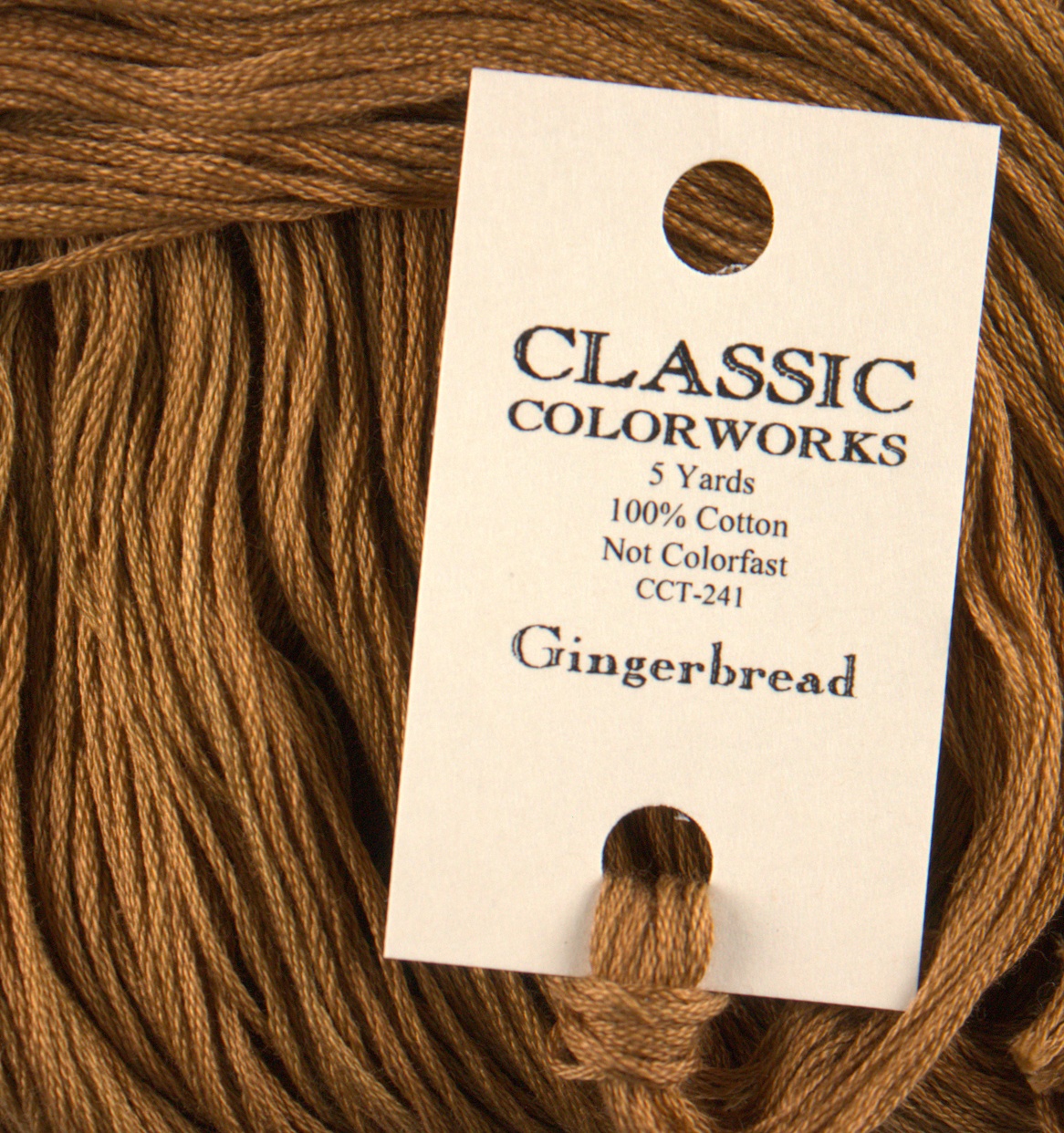 Gingerbread Brown - Classic Colorworks Cotton Floss