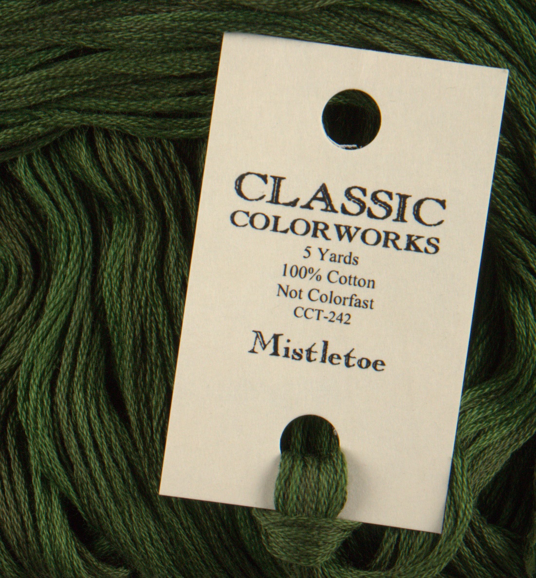 Mistletoe Green - Classic Colorworks Cotton Floss