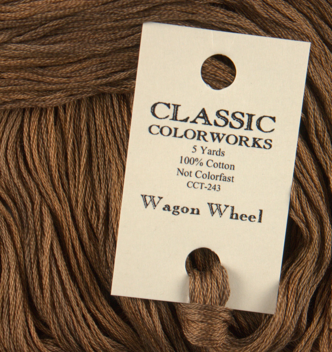 Wagon Wheel Brown - Classic Colorworks Cotton Floss
