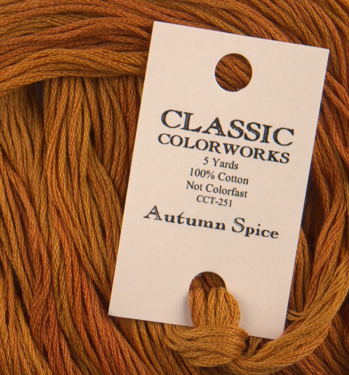 Autumn Spice Orange - Classic Colorworks Cotton Floss