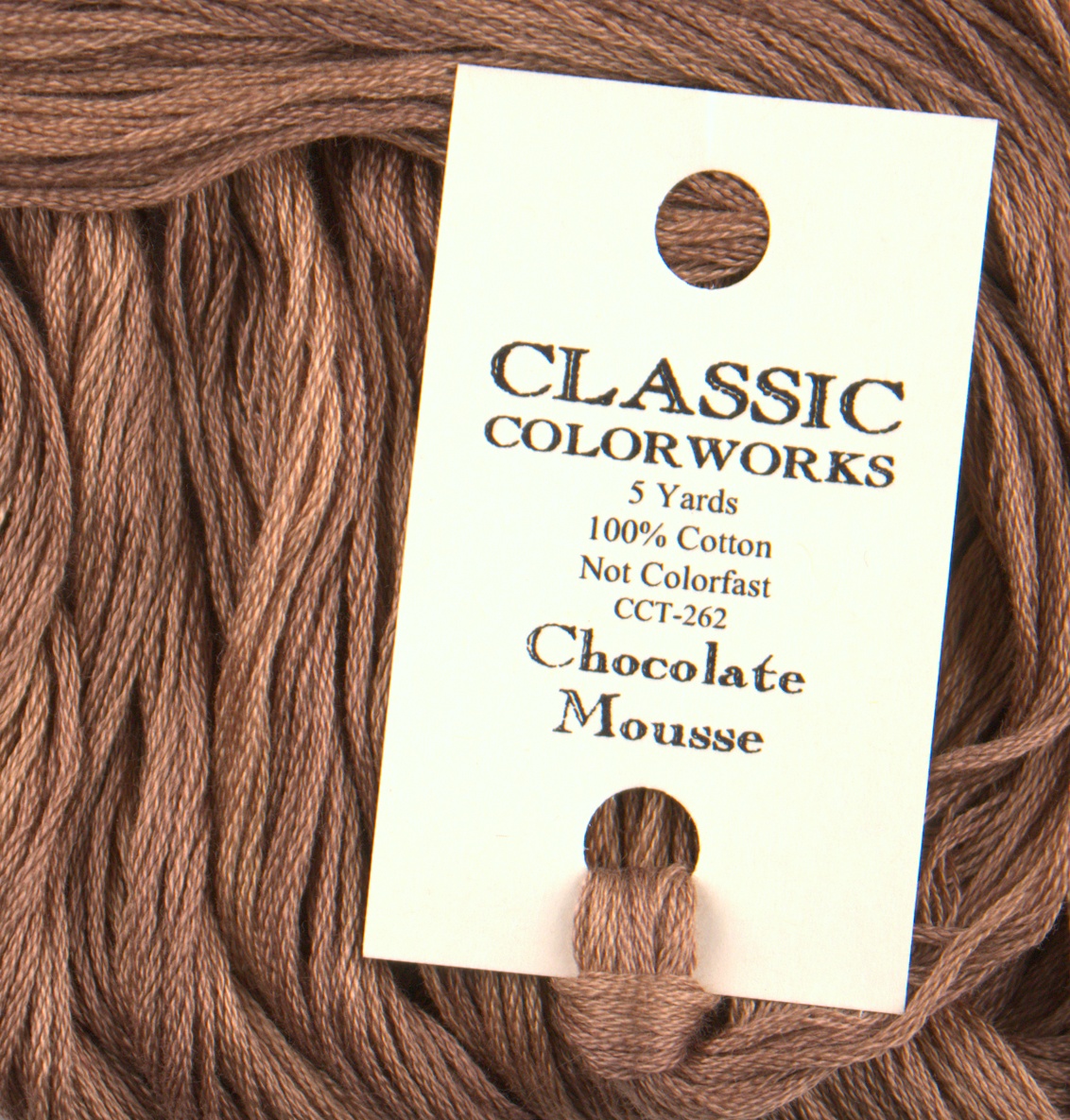 Chocolate Mousse Brown - Classic Colorworks Cotton Floss