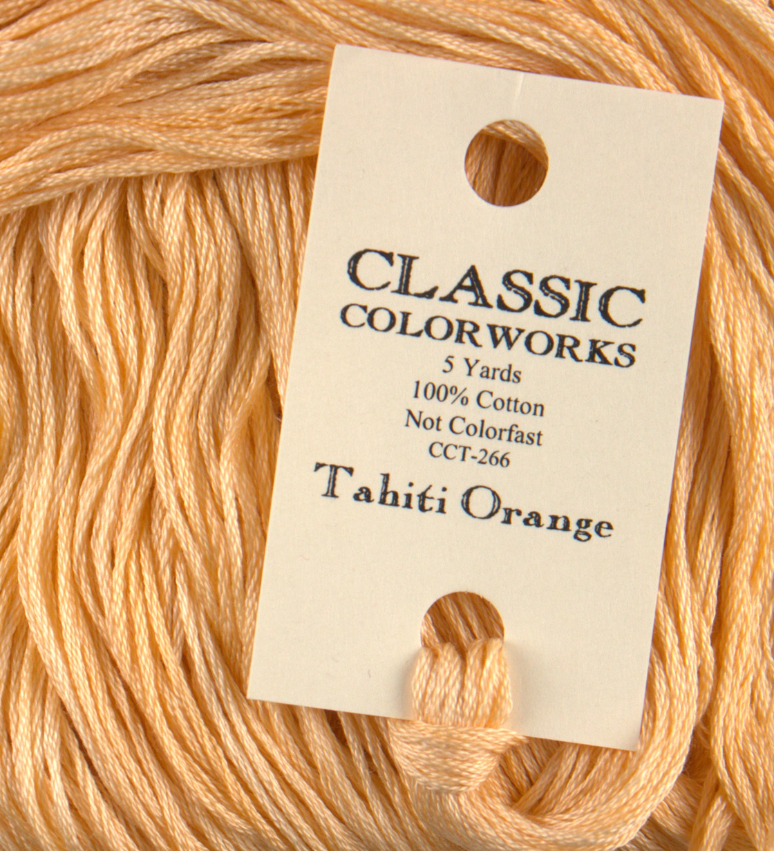 Tahiti Orange - Classic Colorworks Cotton Floss