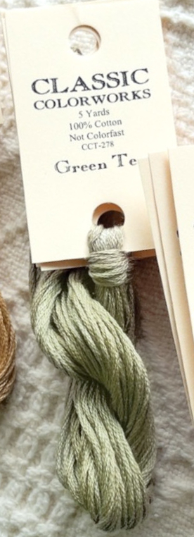 Green Tea - Classic Colorworks Cotton Floss