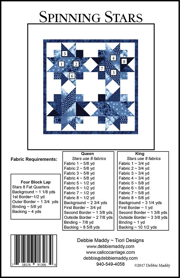 Spinning Stars - Quilt Pattern