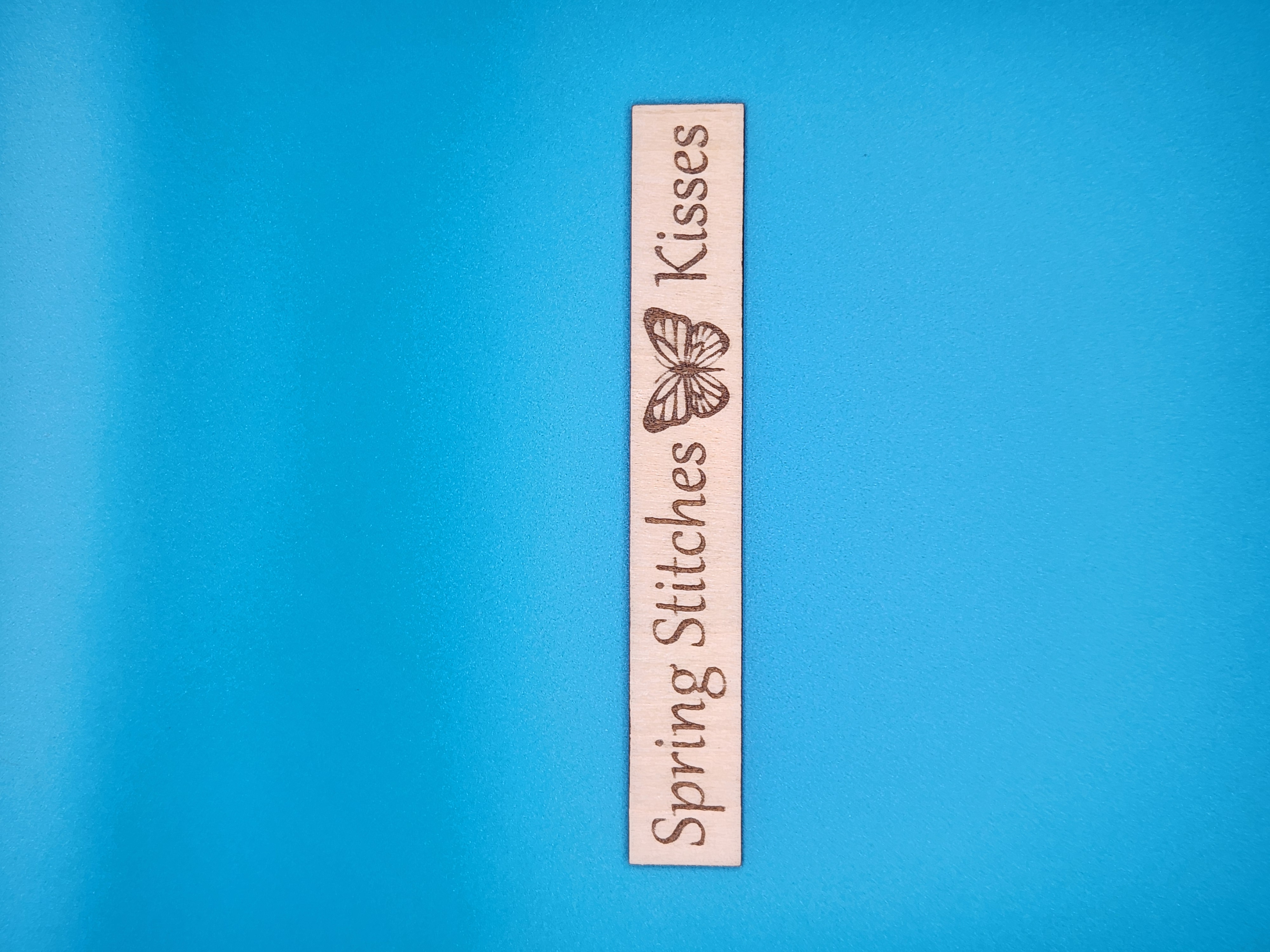 Butterfly Kisses - Line Keeper, zoomed in. Select this picture to zoom back out.