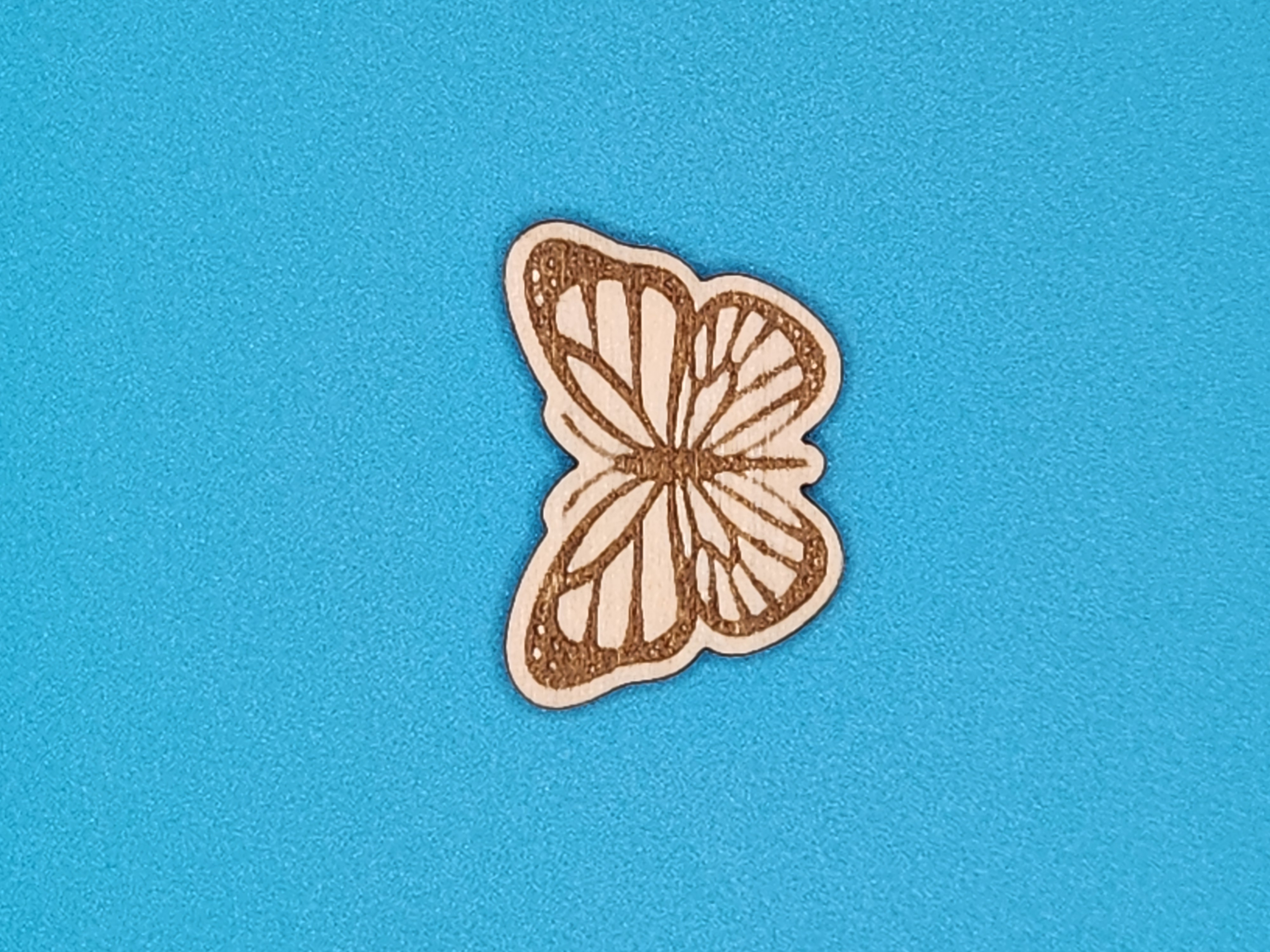 Butterfly - Magnetic Needle Minder, zoomed in. Select this picture to zoom back out.
