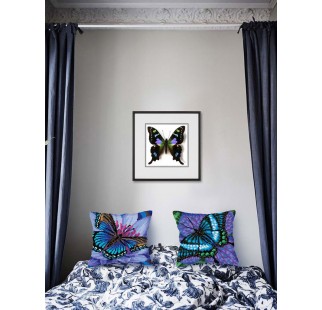 Volatic Turquoise 1 - Stamped Needlepoint Cushion Kit