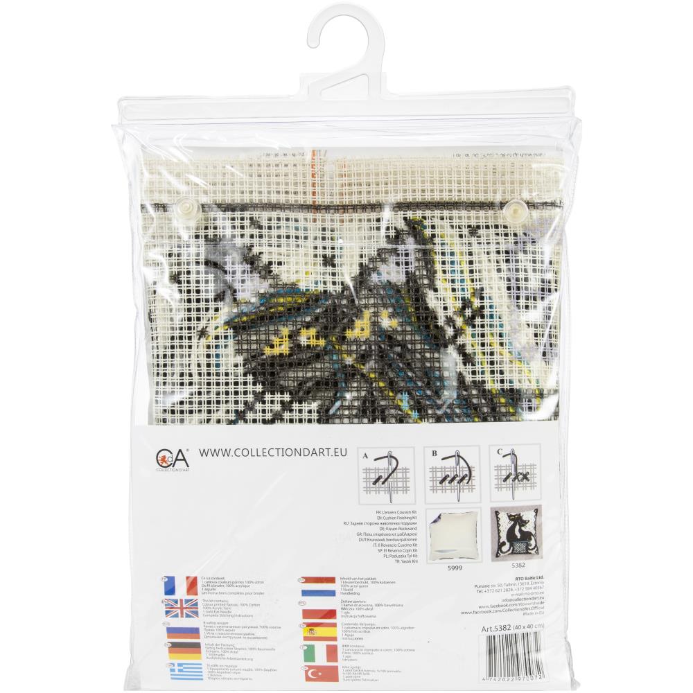 Love - Stamped Needlepoint Cushion Kit