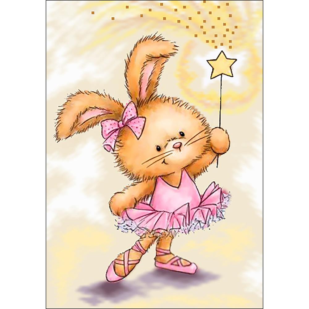 Cute Bunny - Diamond Embroidery Kit