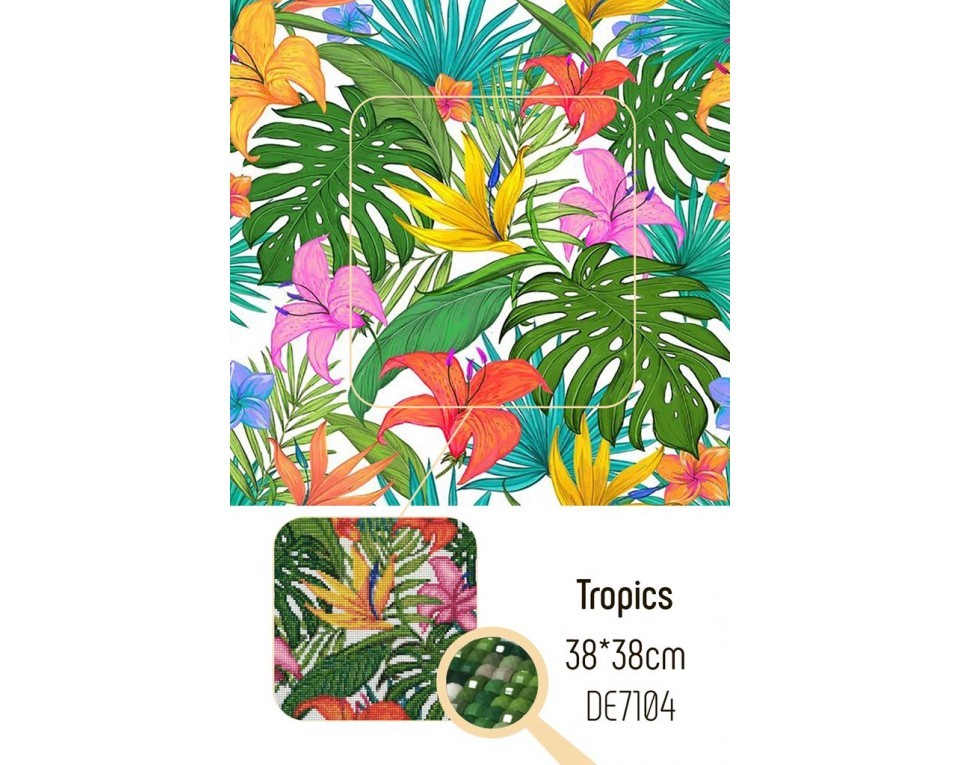 Tropics - Diamond Painting Kit