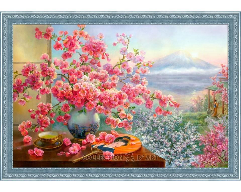 Sakura Bouquet - Diamond Painting Kit