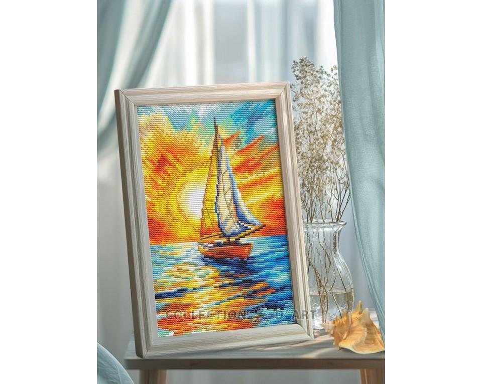 Sails in the Sunlight - Cross Stitch Kit